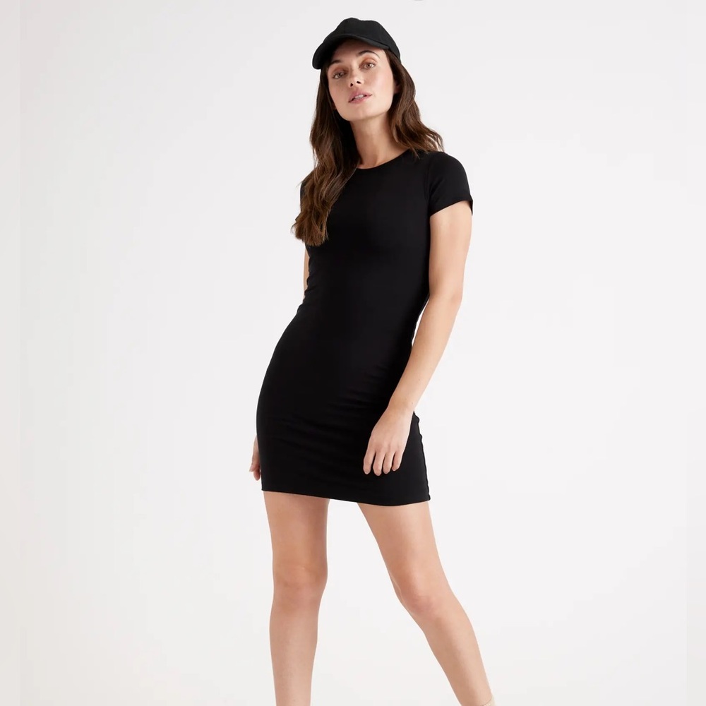 Quince Tencel Jersey T-Shirt Dress